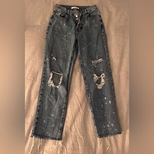 Pacsun high rise straight jeans